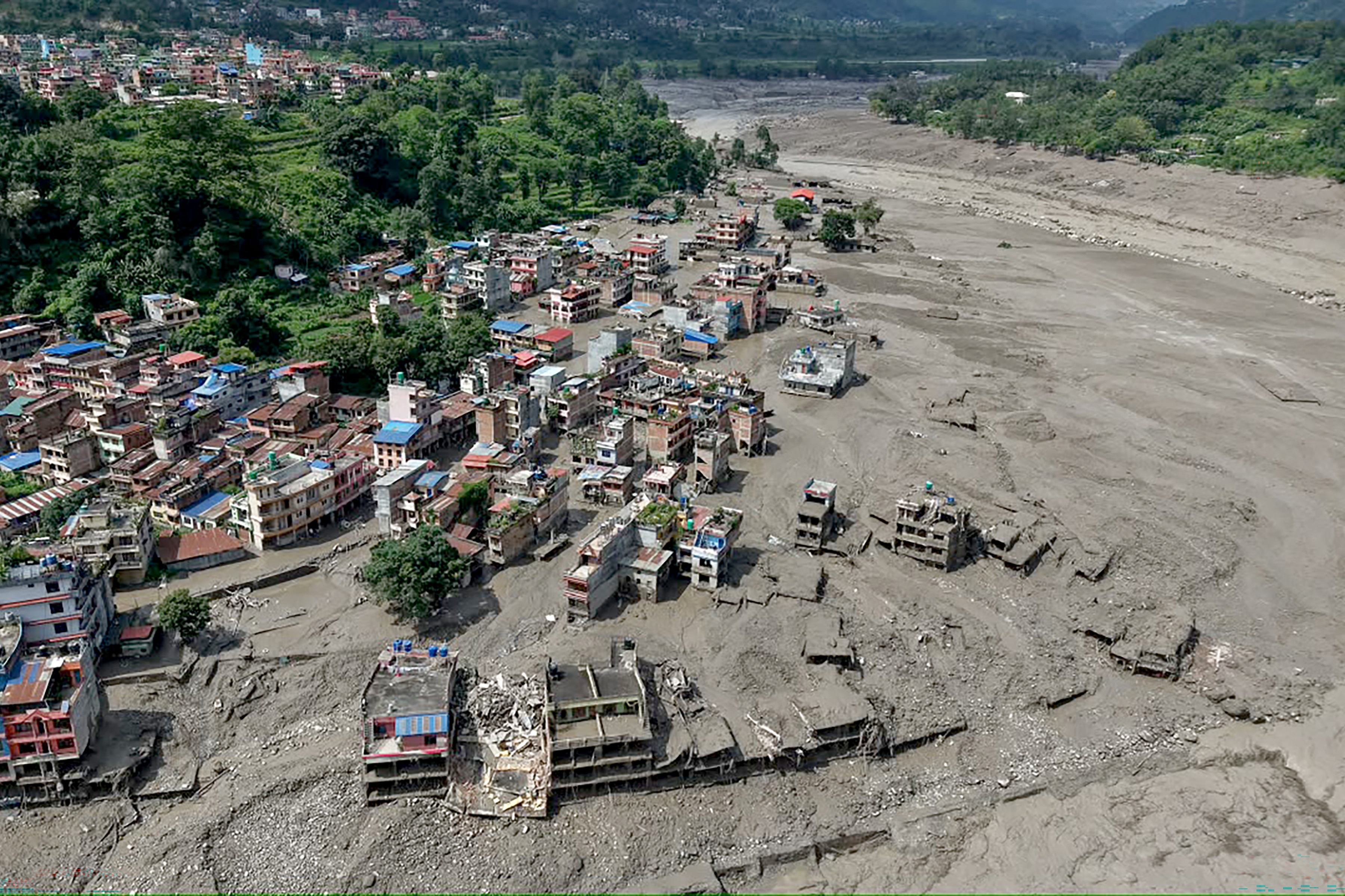 Nepal flash flood