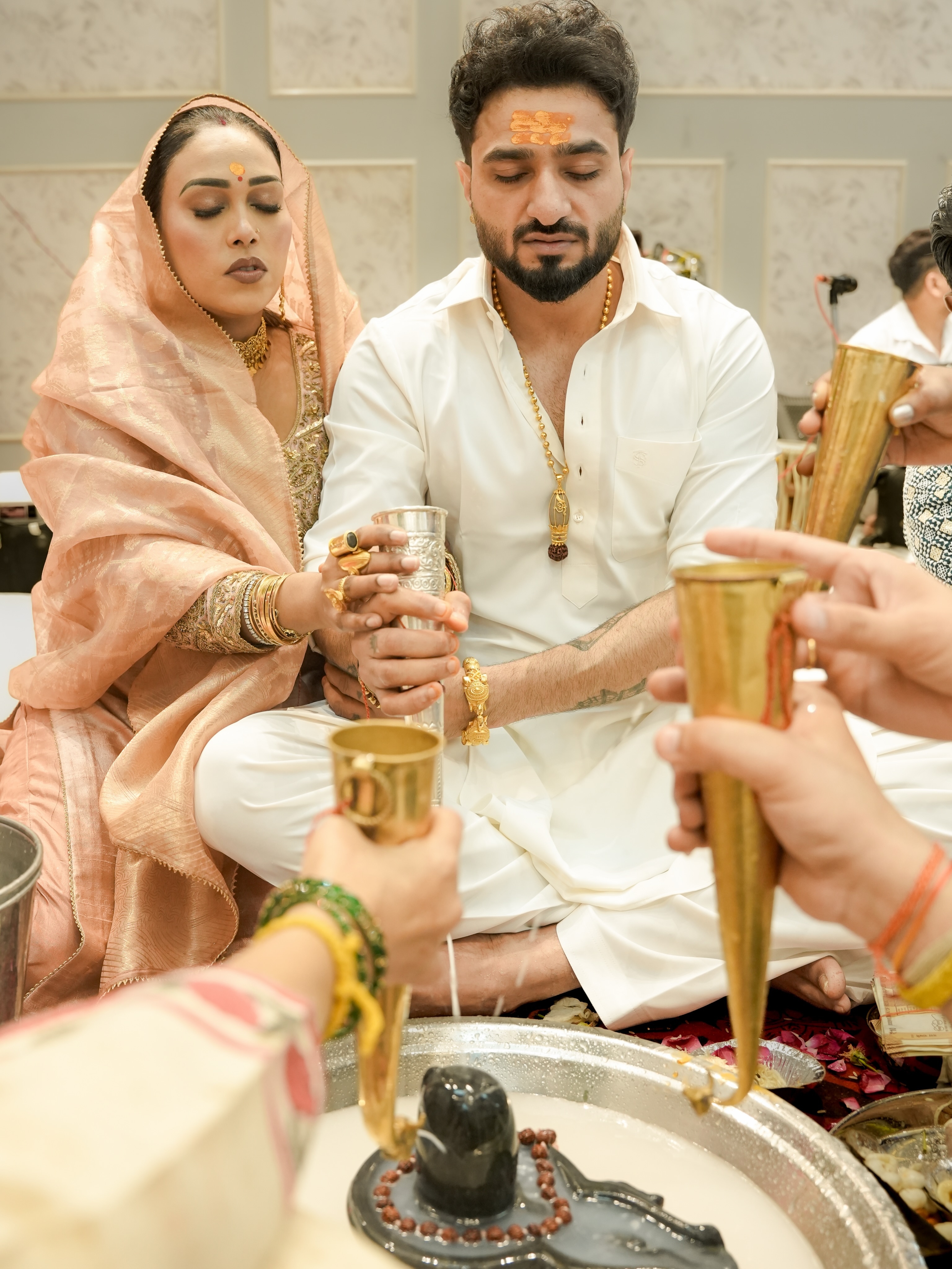 अफसाना खान ने की महादेव की पूजा