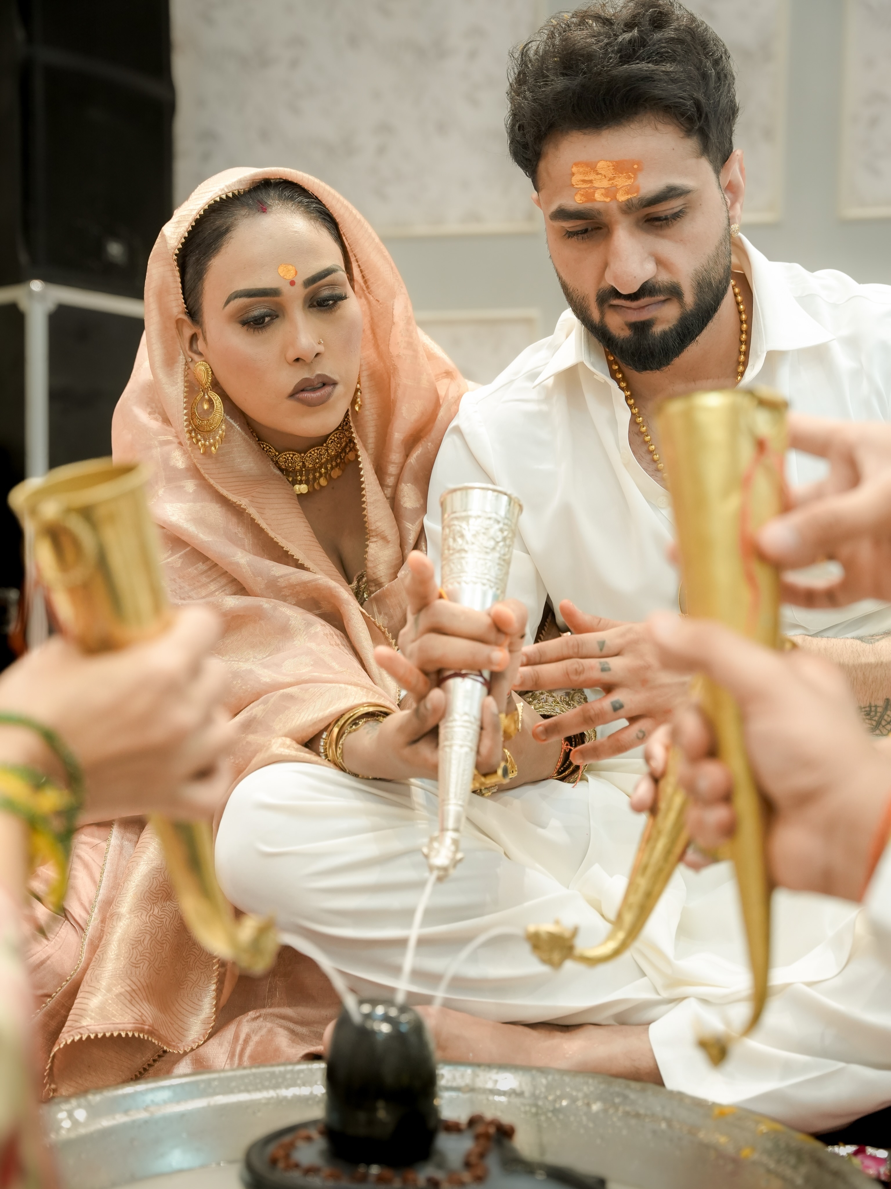 अफसाना खान ने की महादेव की पूजा