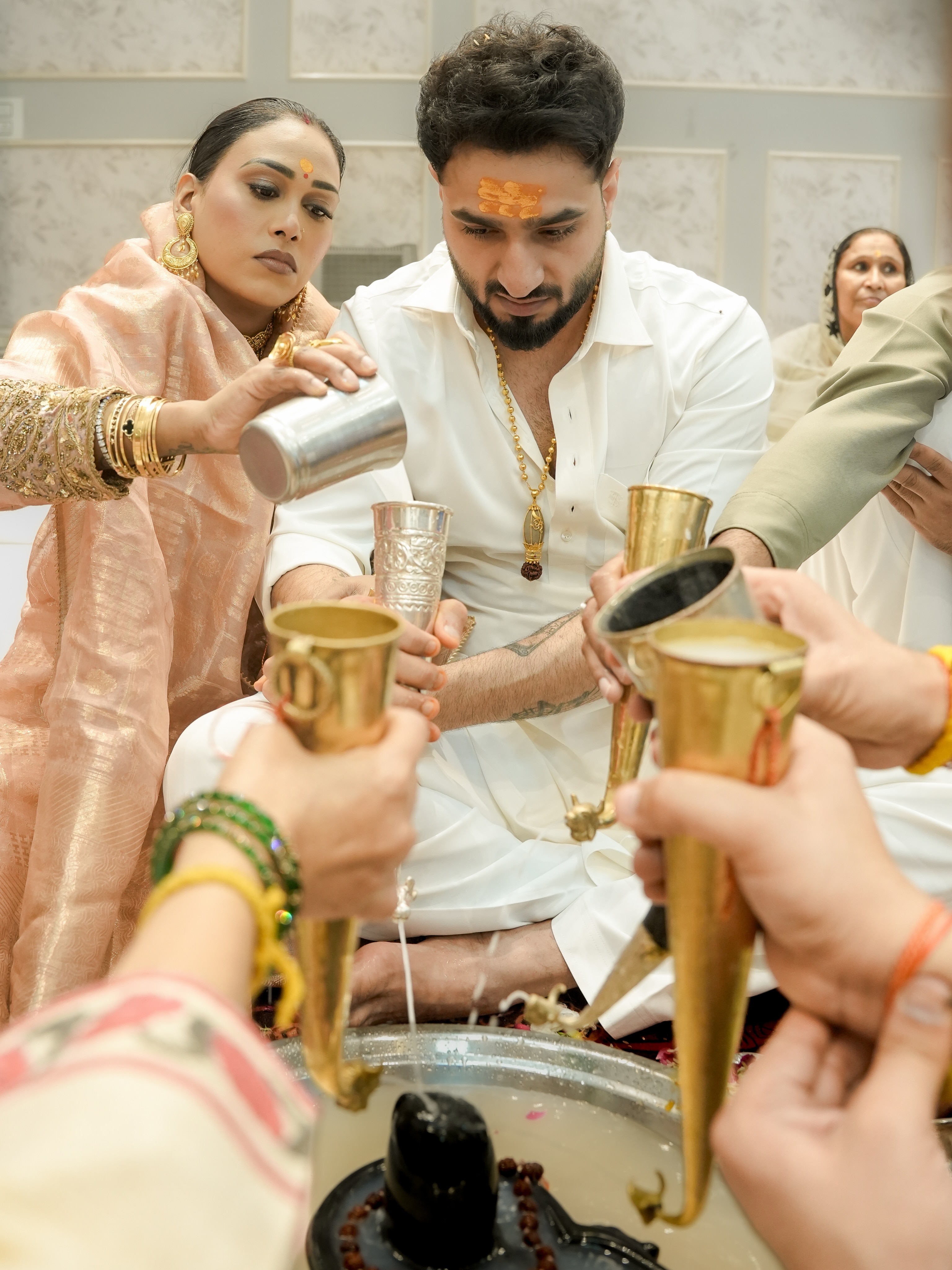 अफसाना खान ने की महादेव की पूजा