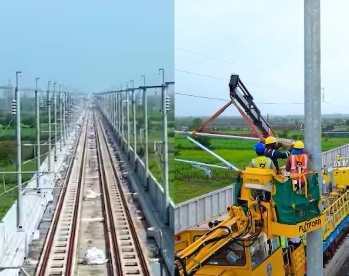 इलेक्ट्रिफिकेशन का काम तेज