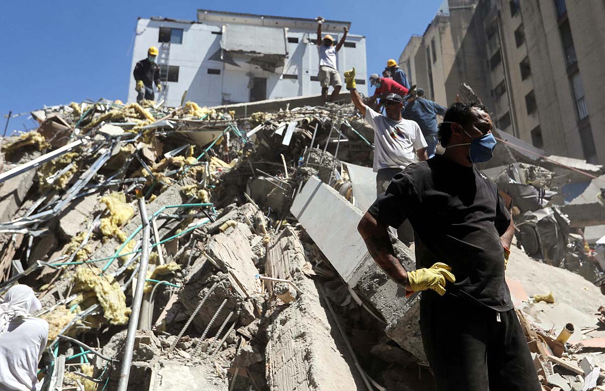 Colombia earthquake Damage