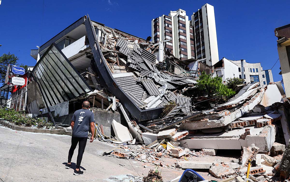 Colombia earthquake Damage