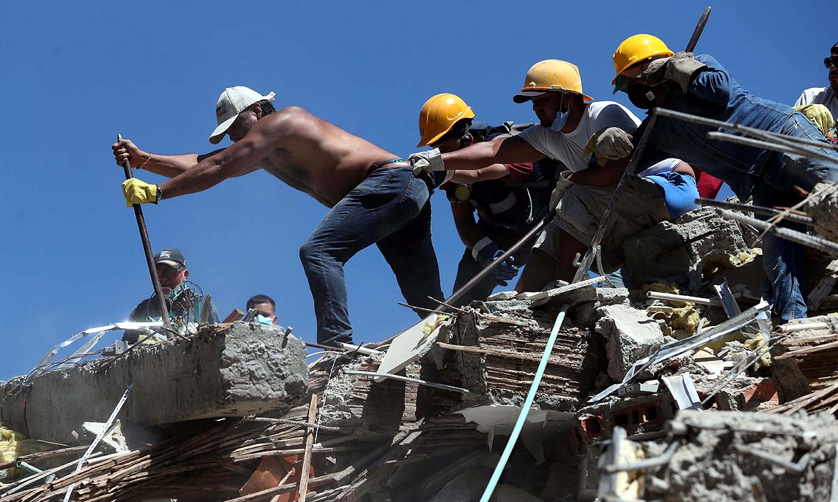 Colombia earthquake Damage