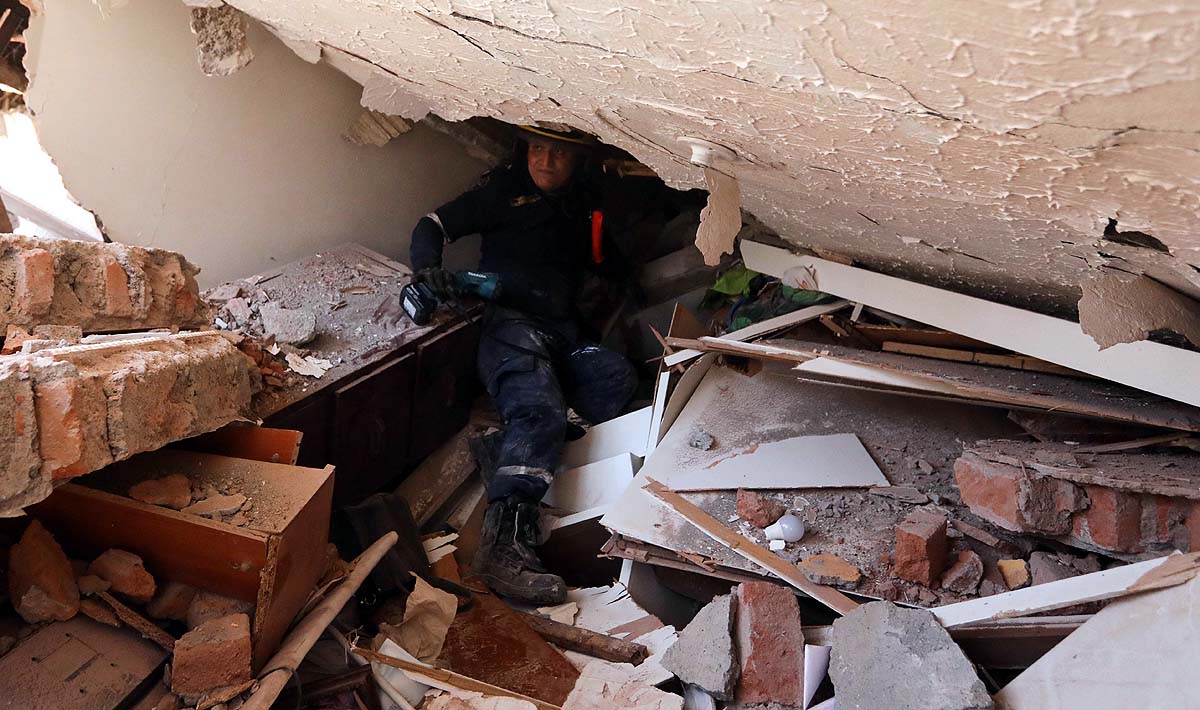 Colombia earthquake Damage