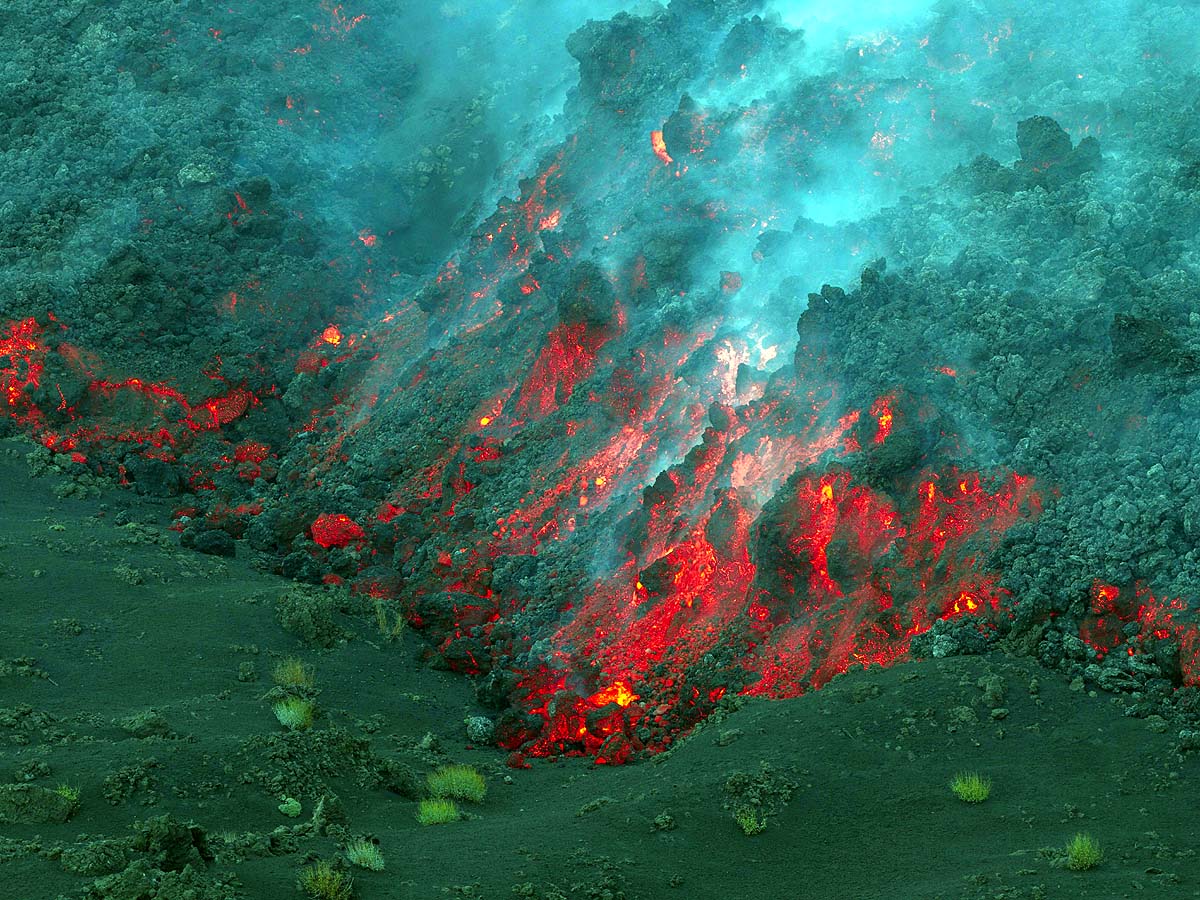 Mount Etna eruption