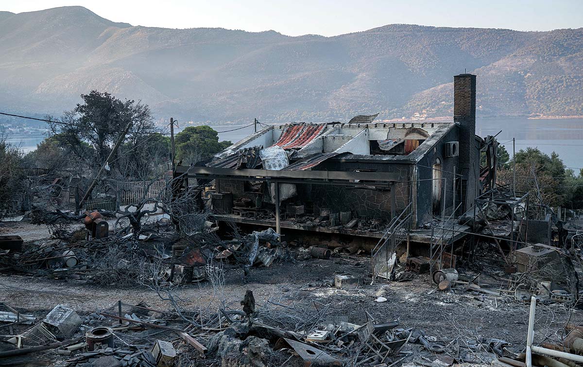 Greece wildfire