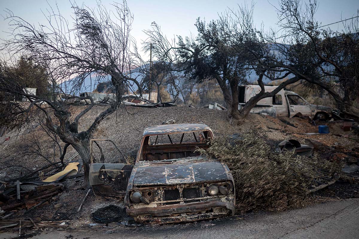 Greece wildfire