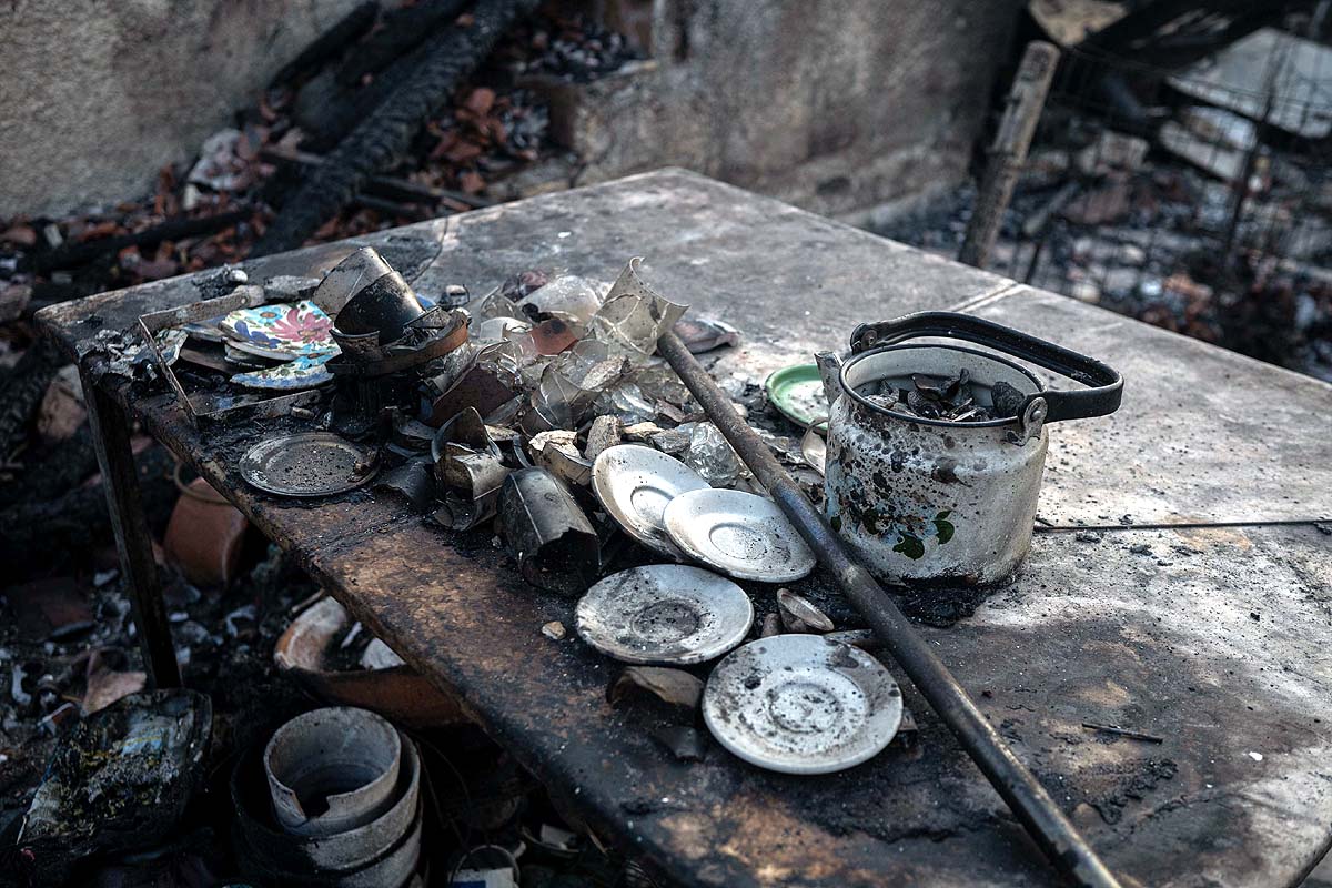 Greece wildfire