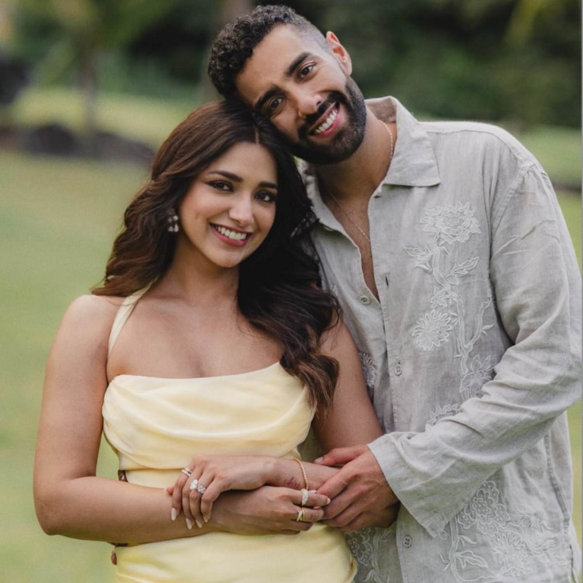 Actor Jiyaa Shankar engagement