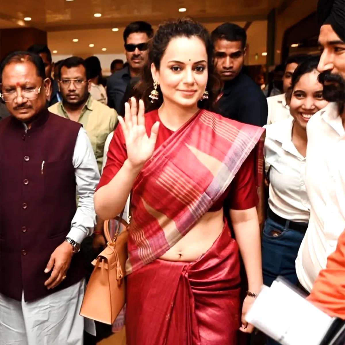 kangana ranaut parliament luxury fashion