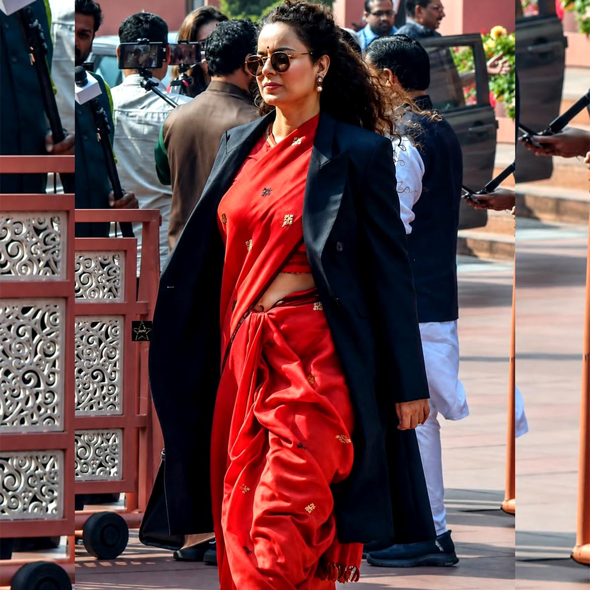kangana ranaut parliament luxury fashion