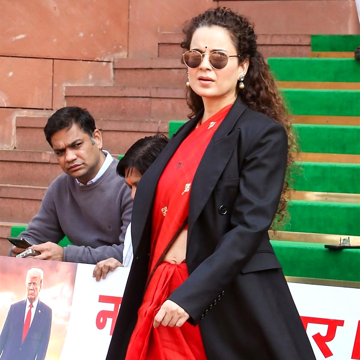 kangana ranaut parliament luxury fashion