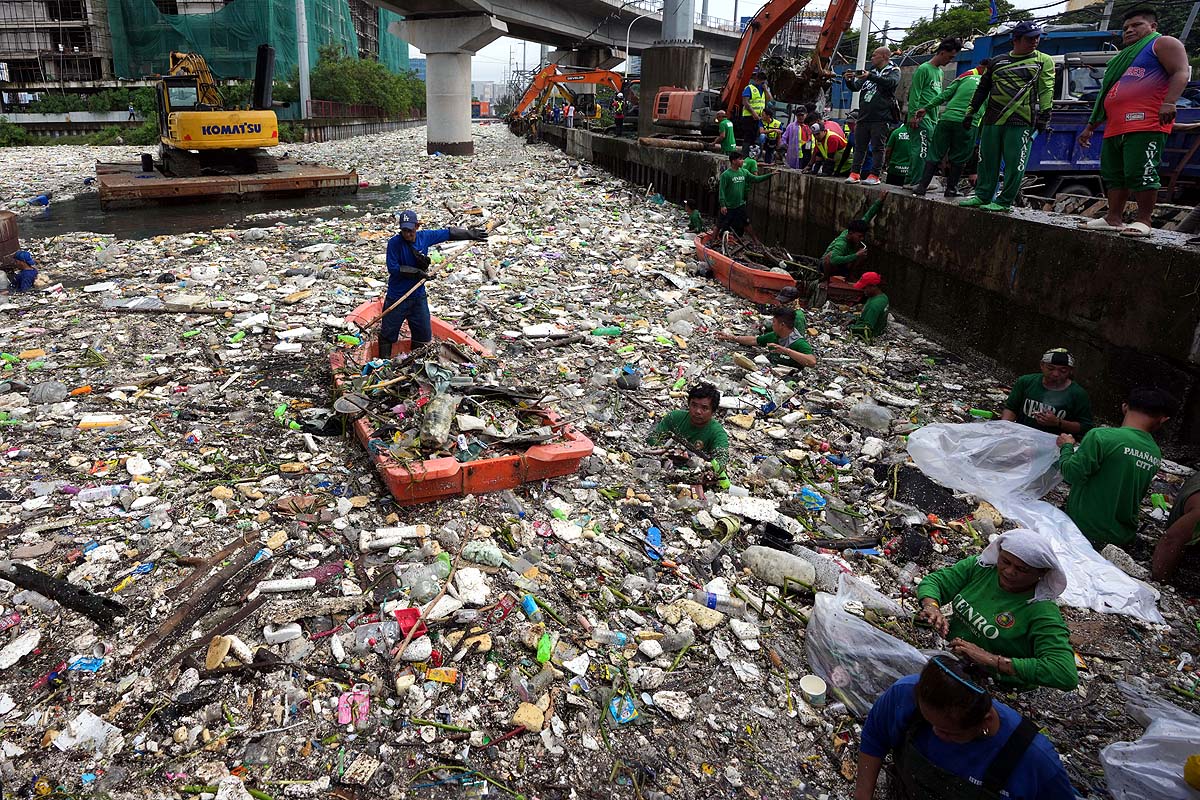 manila river garbage