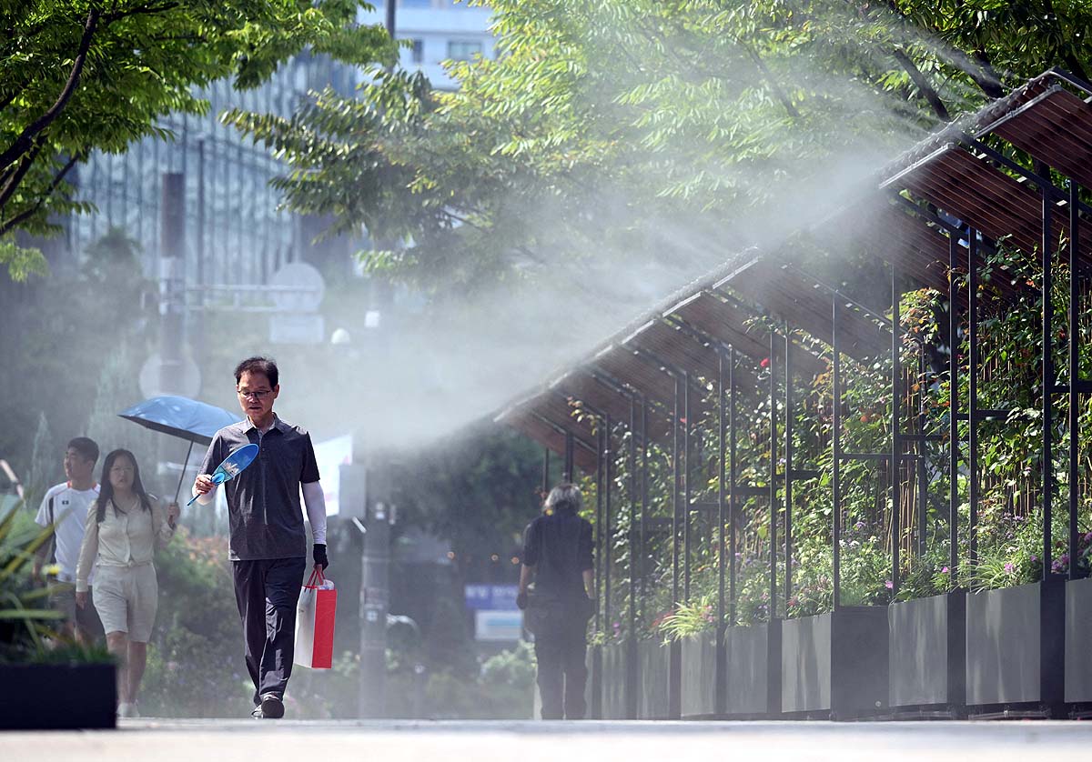 South Korea Heatwave