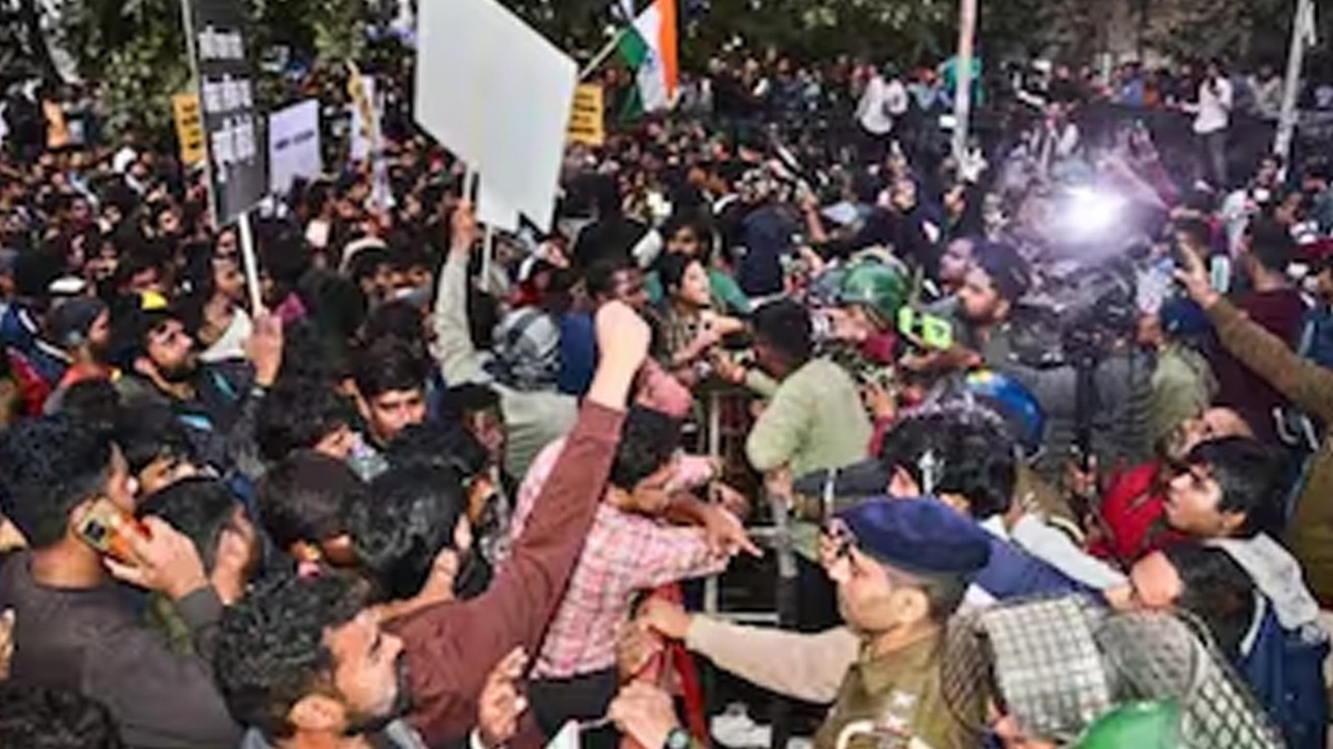सत्य निकेतन हादसे के बाद की तस्वीर 