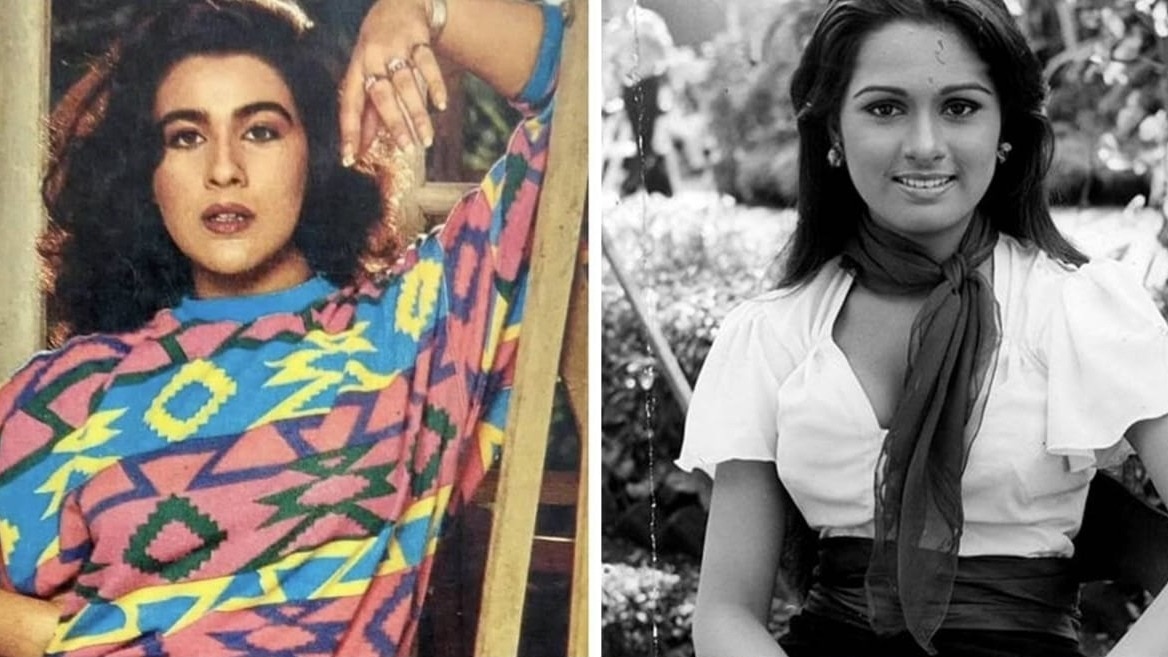 Bollywood Celebrities 80s Look