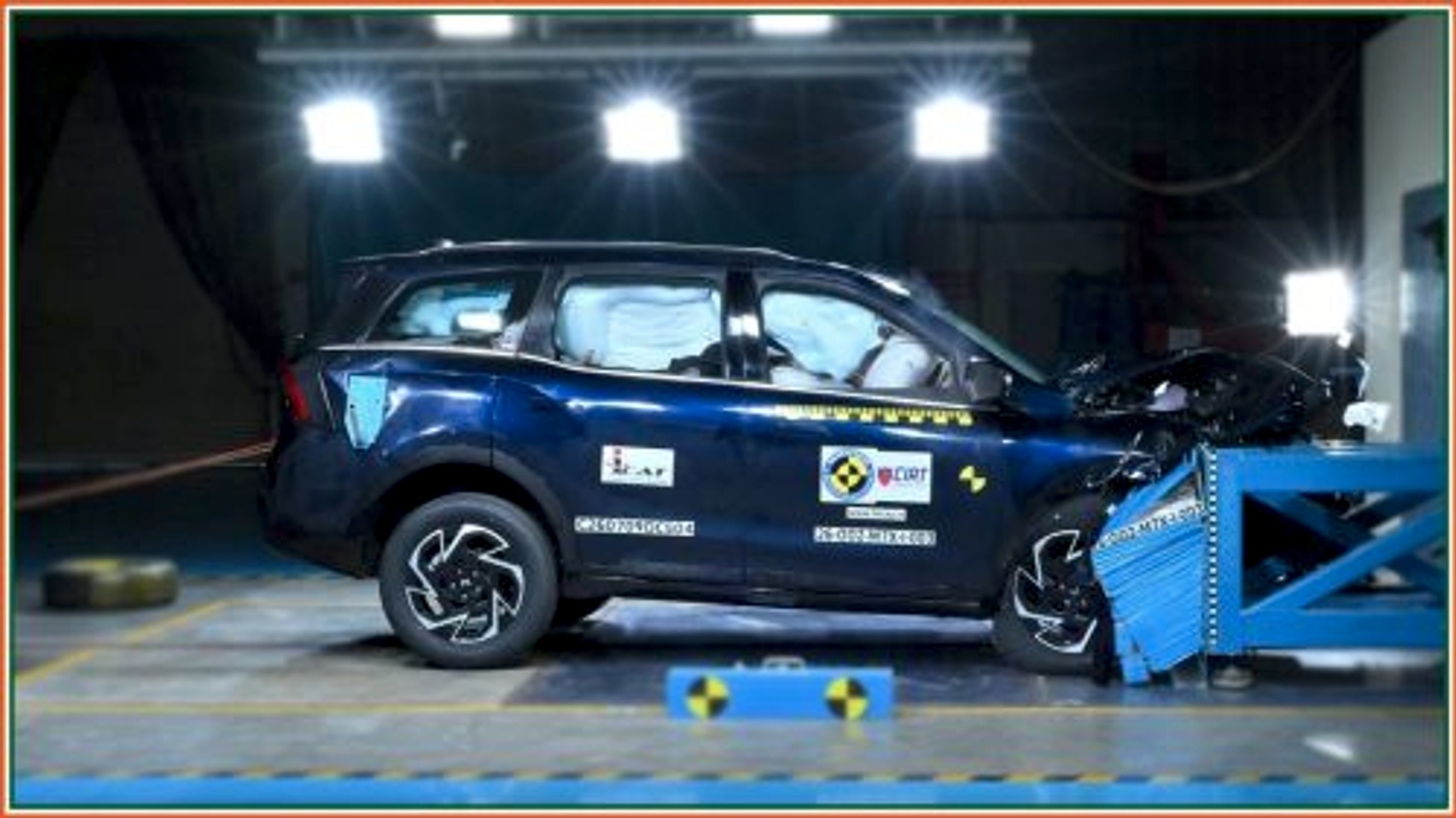 Mahindra XUV 7XO crash test