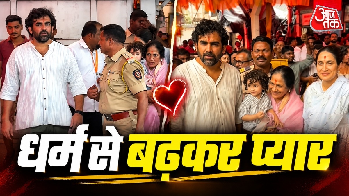 पत्नी का हाथ थाम सिद्धिविनायक मंदिर पहुंचे जहीर खान, फैन्स खुश, बोले- स्टार