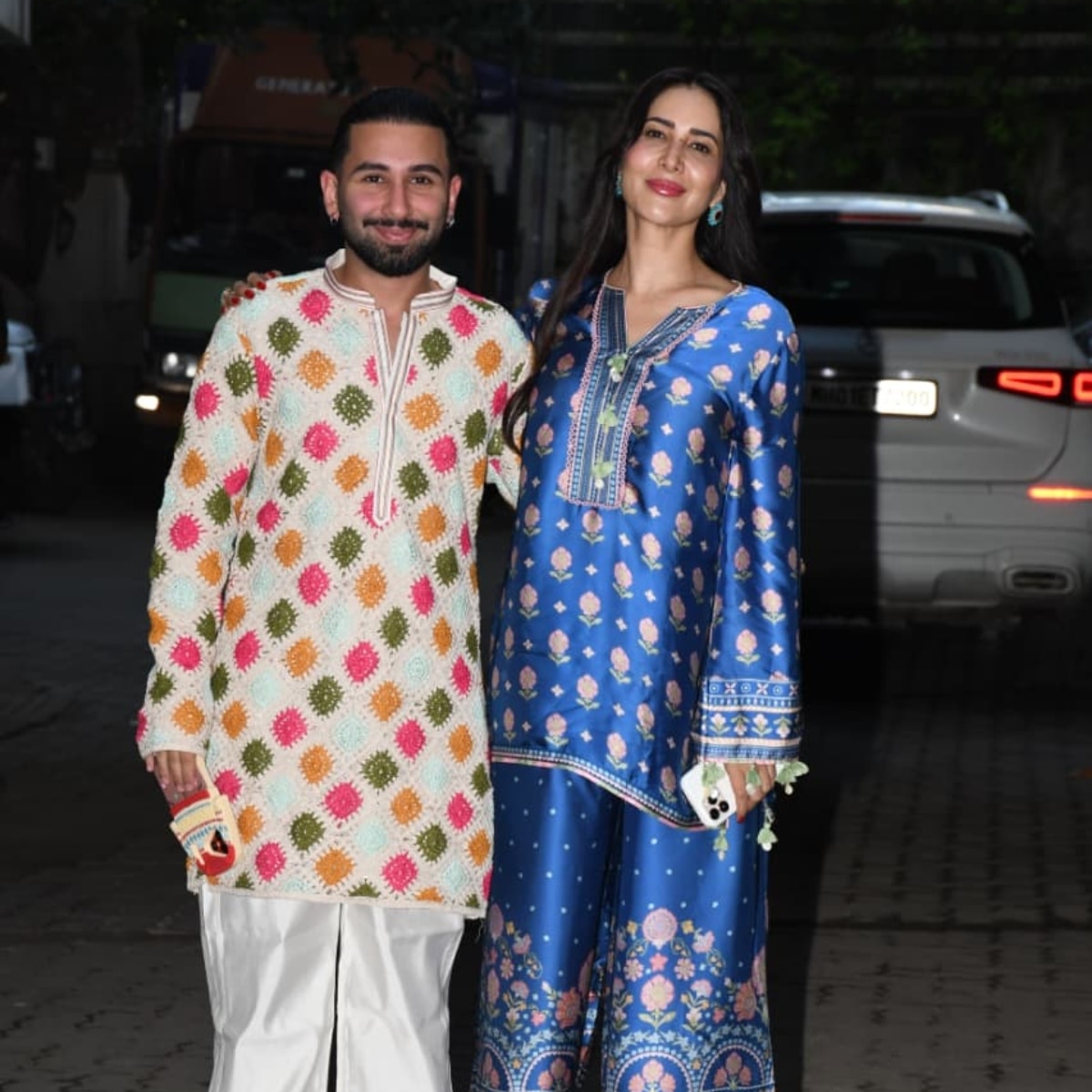 Orry and Kim Sharma