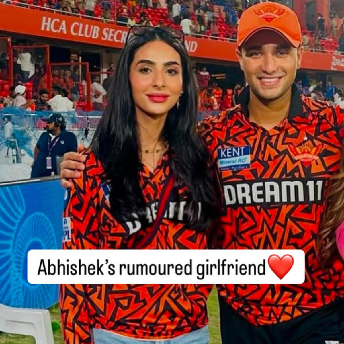 Abhishek Sharma girlfriend Laila Faisal