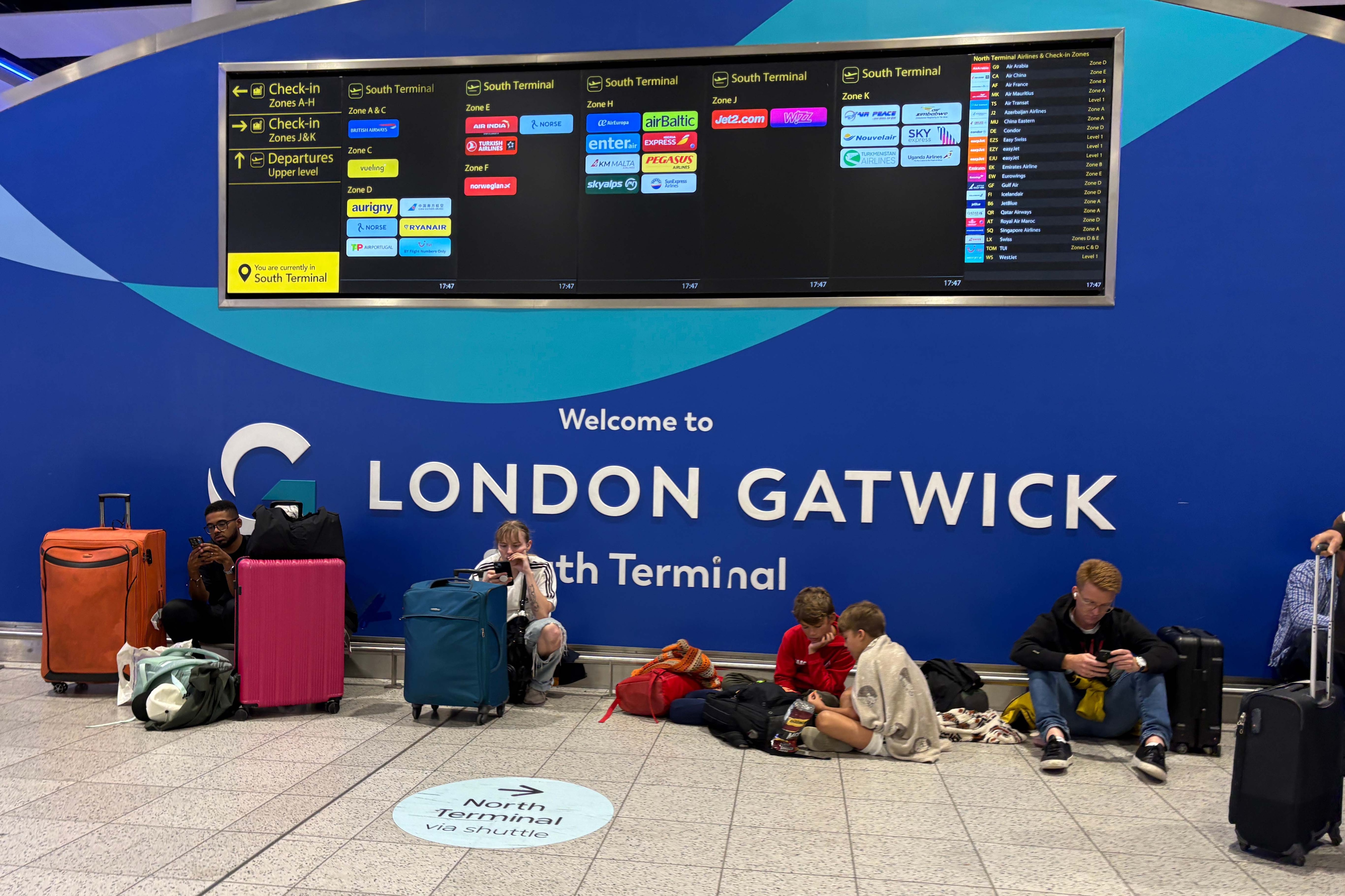 UK air traffic control disruption