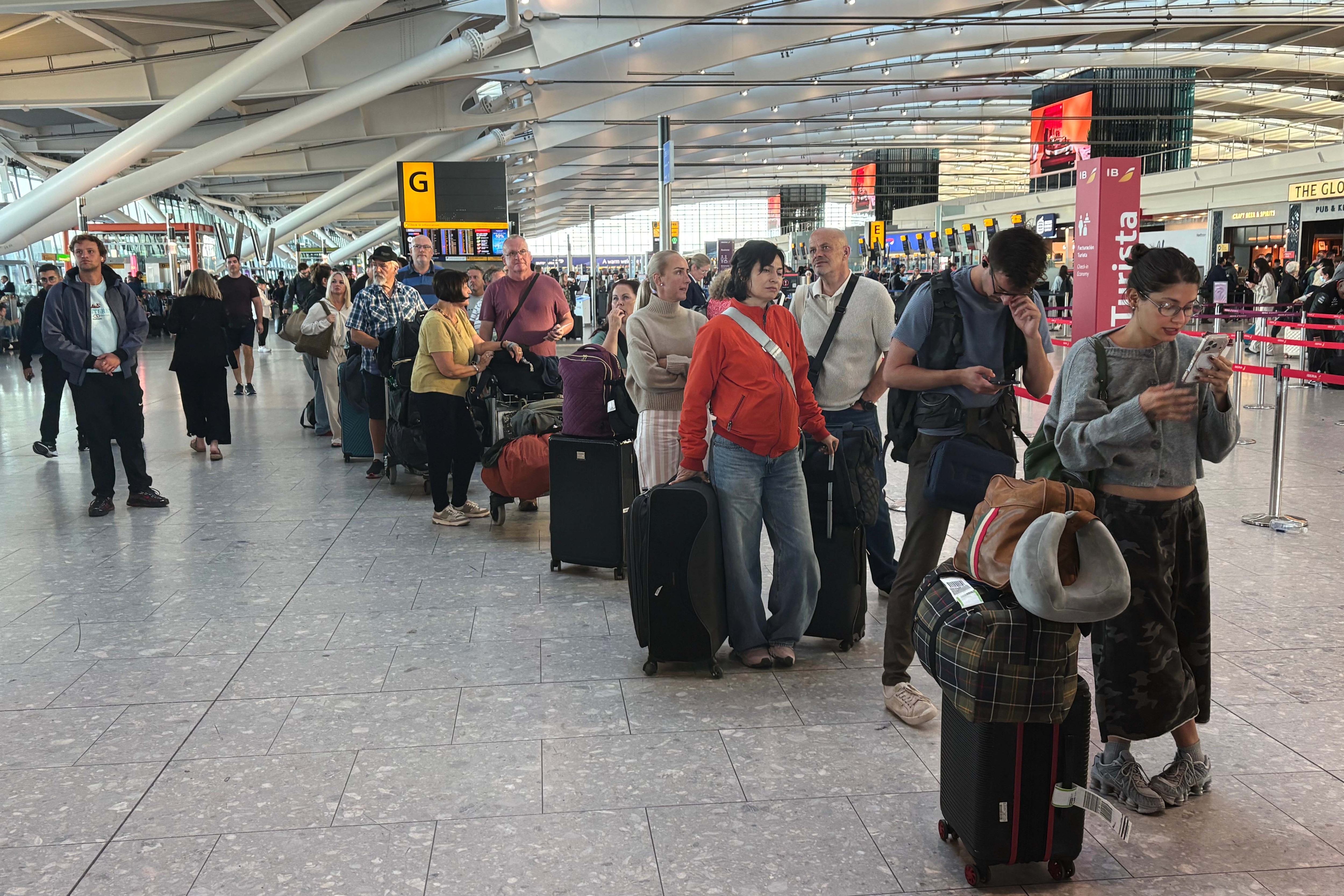 UK air traffic control disruption