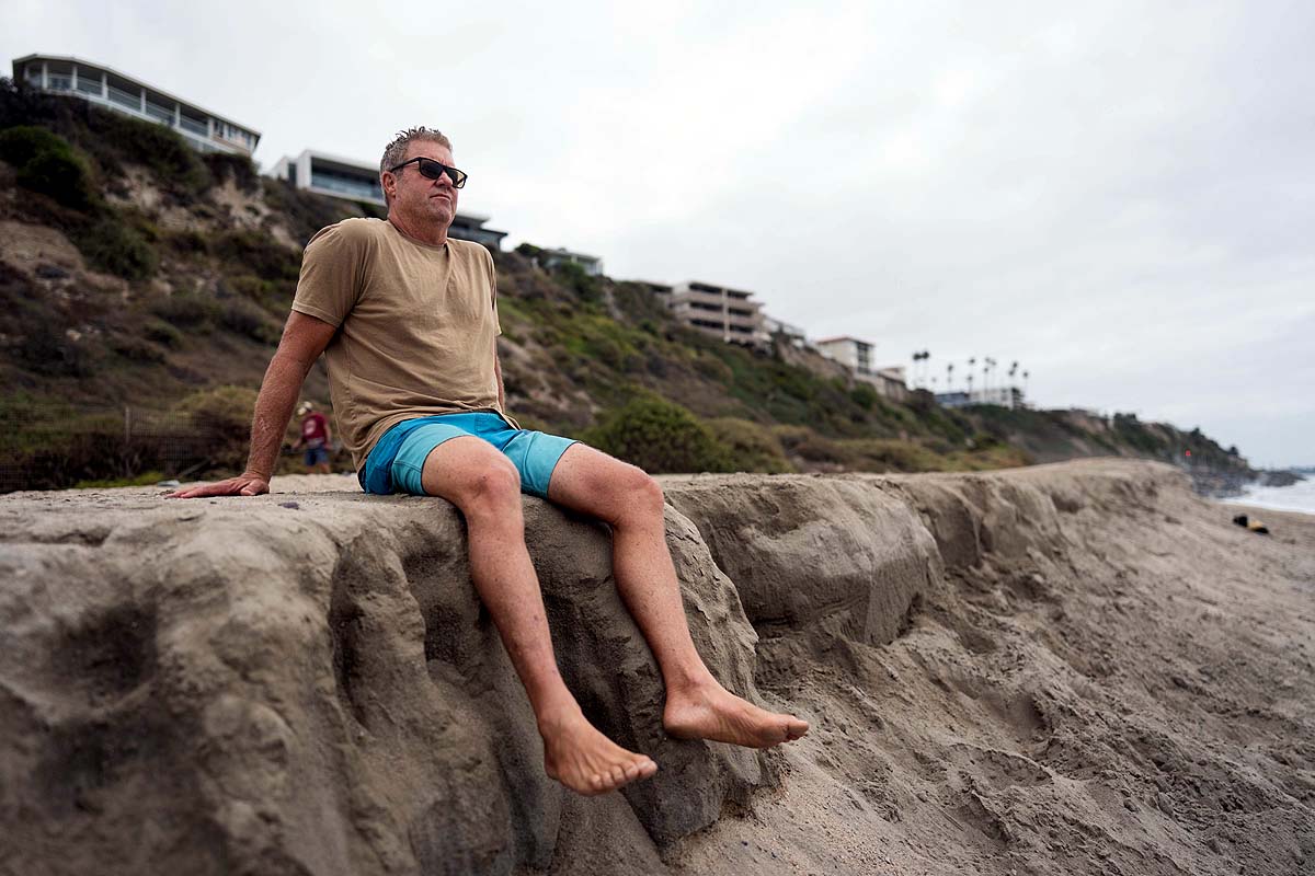 California beach erosion