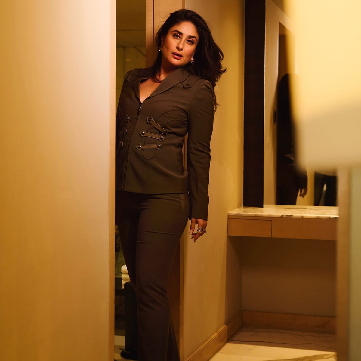 दायरा ट्रेलर लॉन्च के लिए करीना कपूर खान (Photo: Instagram/@kareenakapoorkhan)