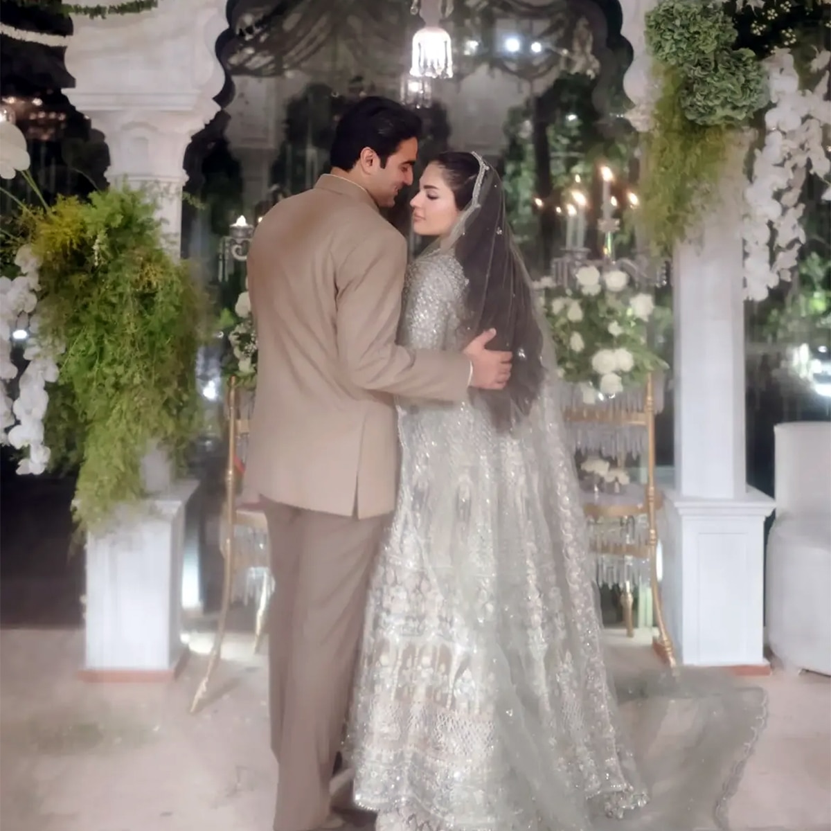 nawaz sharif granddaughter wedding inside photos