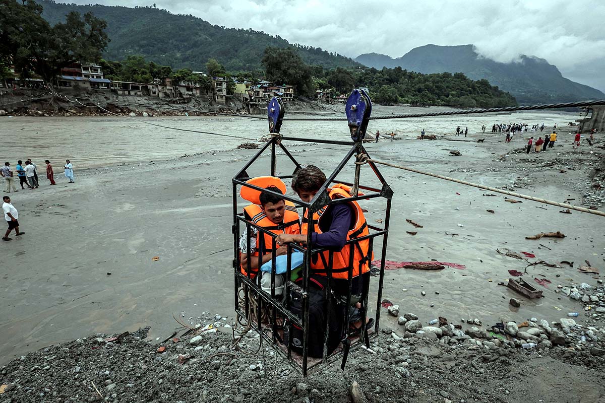 Nepal Flood Photos