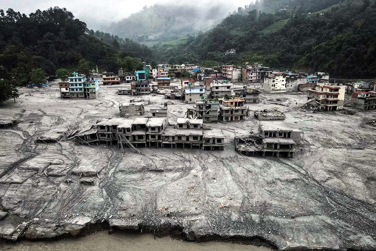 Nepal Flood Photos