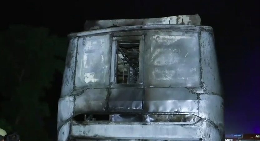 Greater Noida Bus Fire