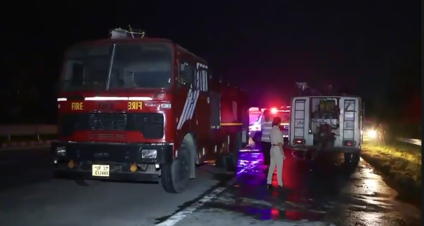  Greater Noida Bus Fire