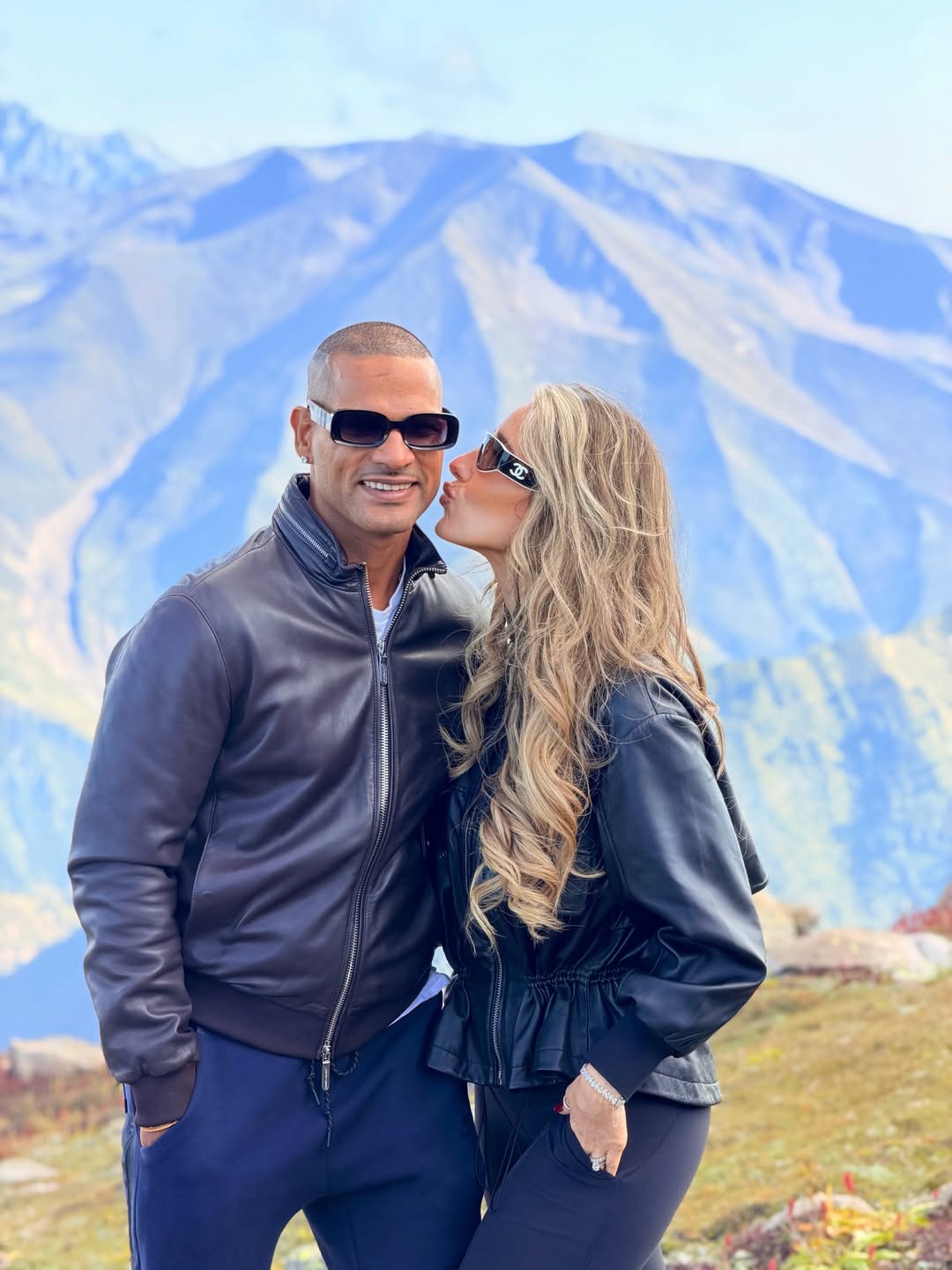 Shikhar Dhawan  Kashmir trip