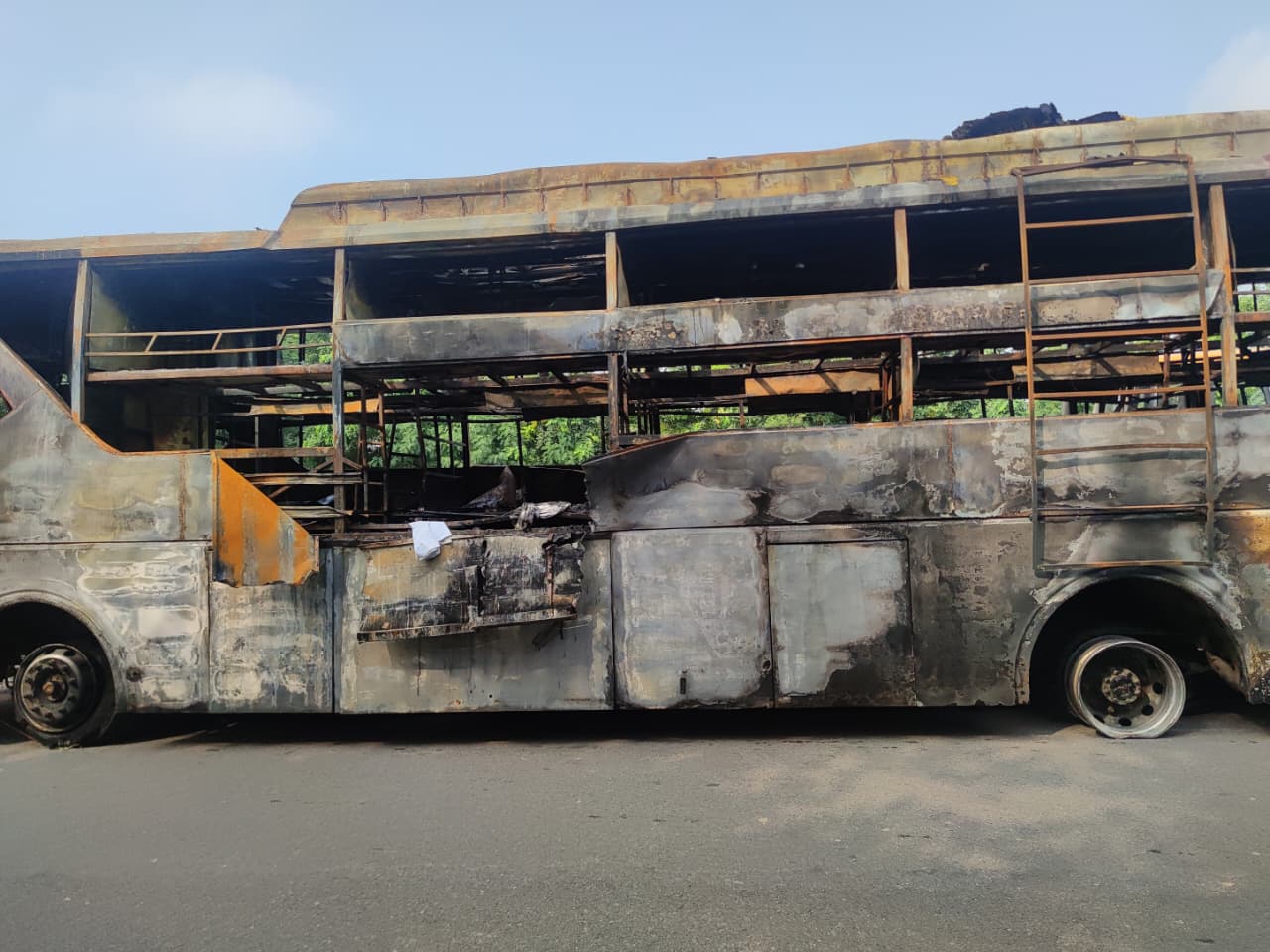 Yamuna Expressway Bus Fire