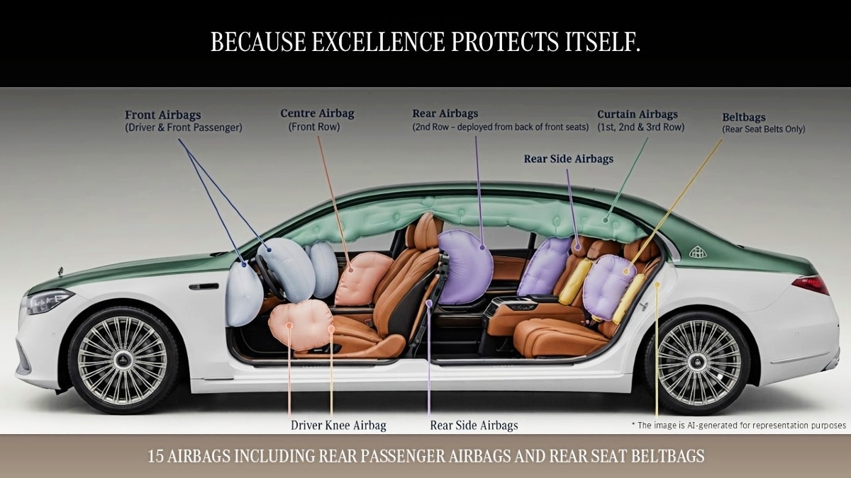 Maybach S 580e Airbags
