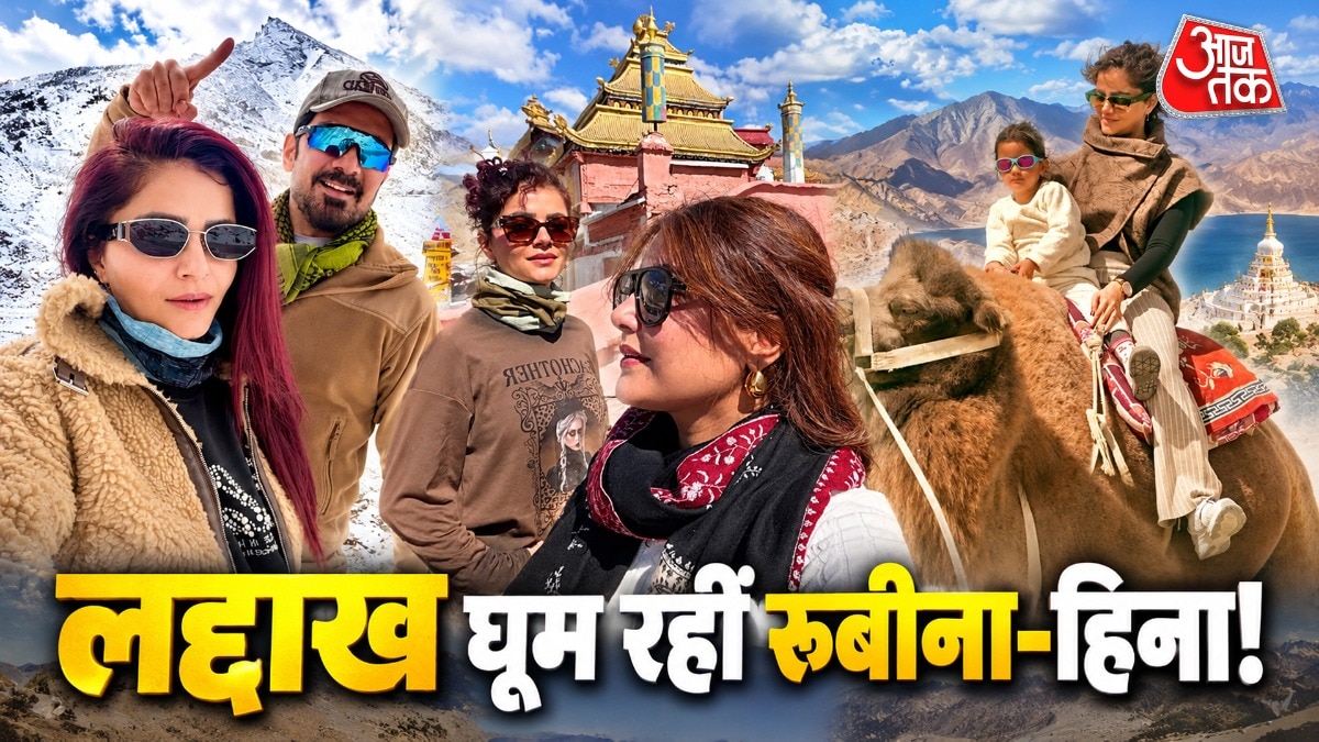 Rubina Dilaik-Hina Khan Ladakh Trip