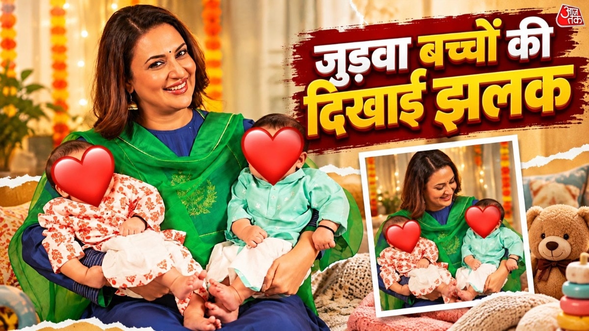 divyanka tripathi twins performs pooja