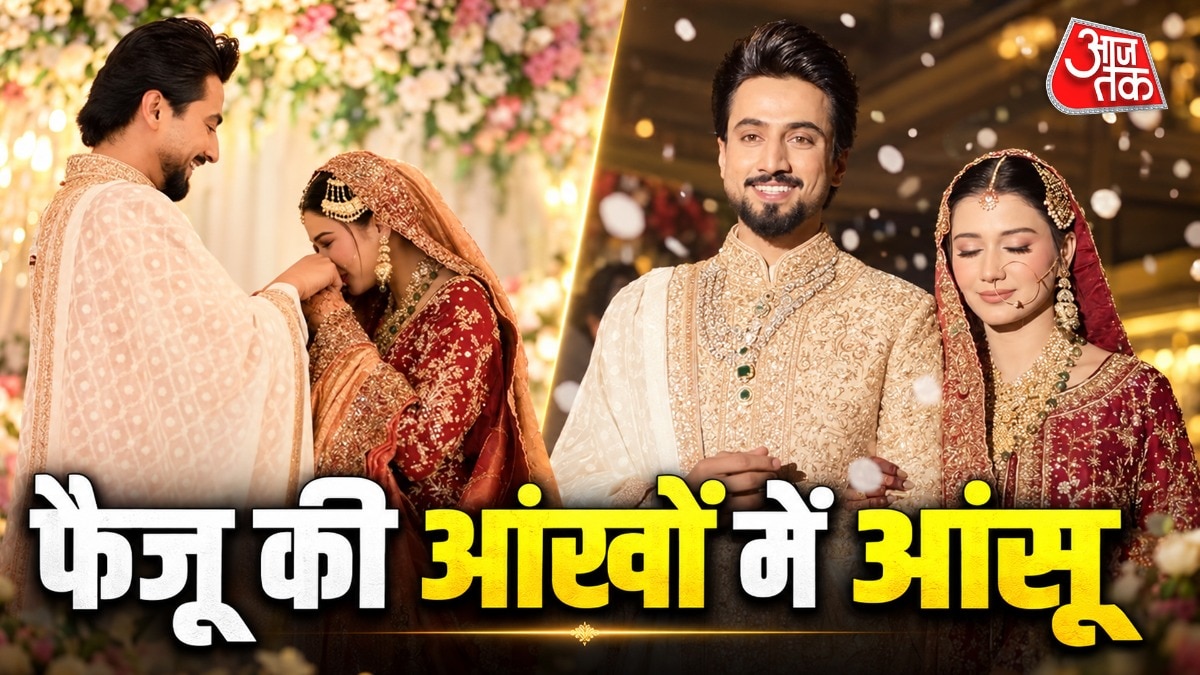 Mr. Faisu Gets Emotional at Wedding Reception with Tanya