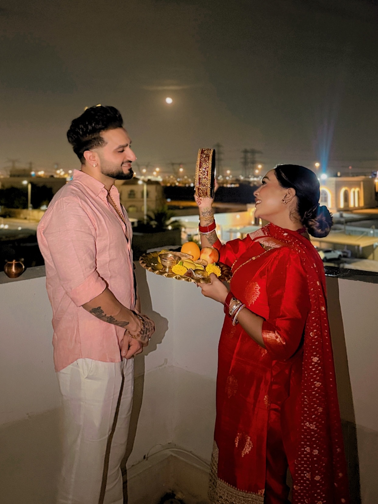 muslim actresses karwa chauth