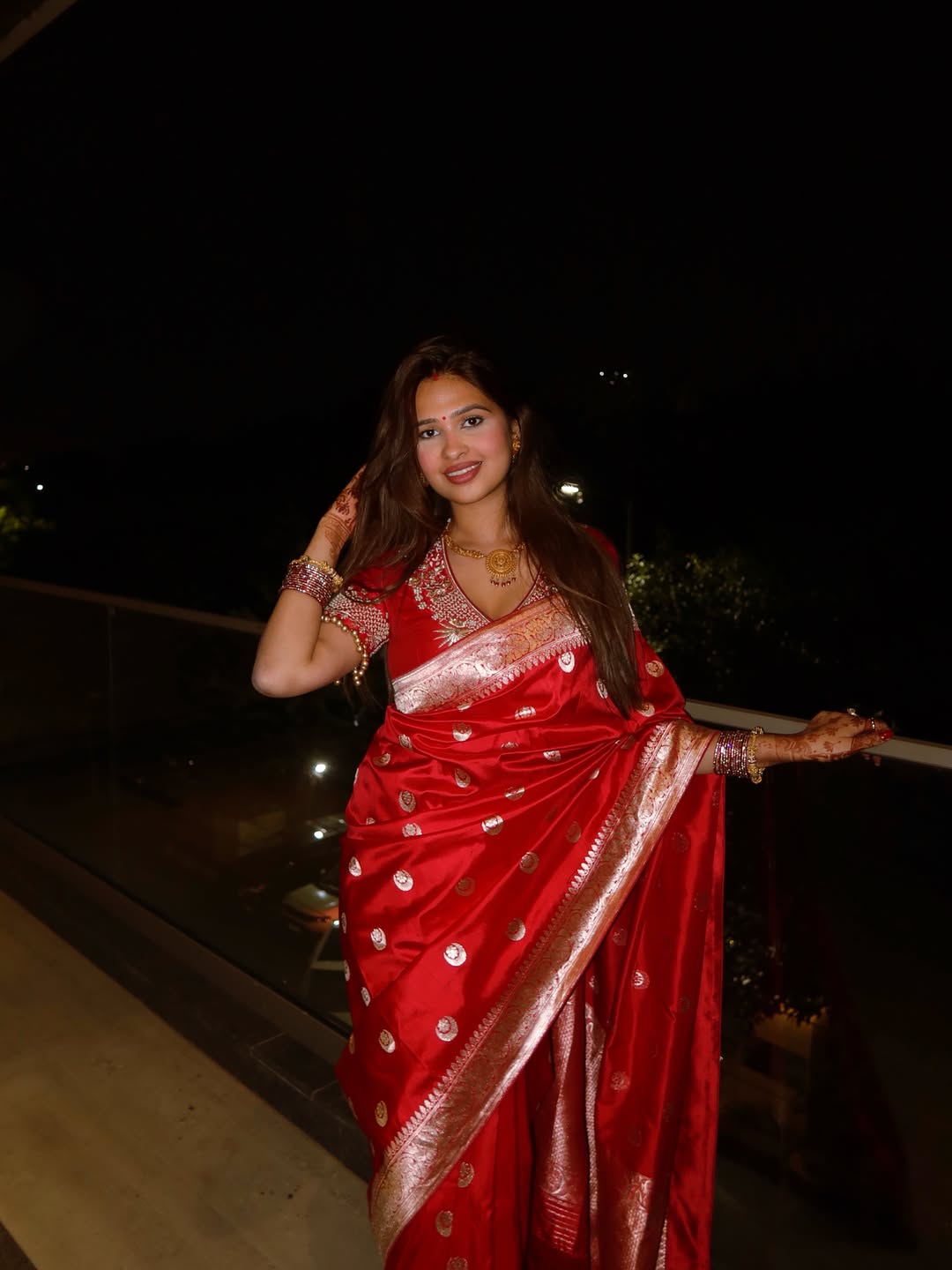 Agrata Sharma saree (PHOTO: Instagram@agratasharmma)