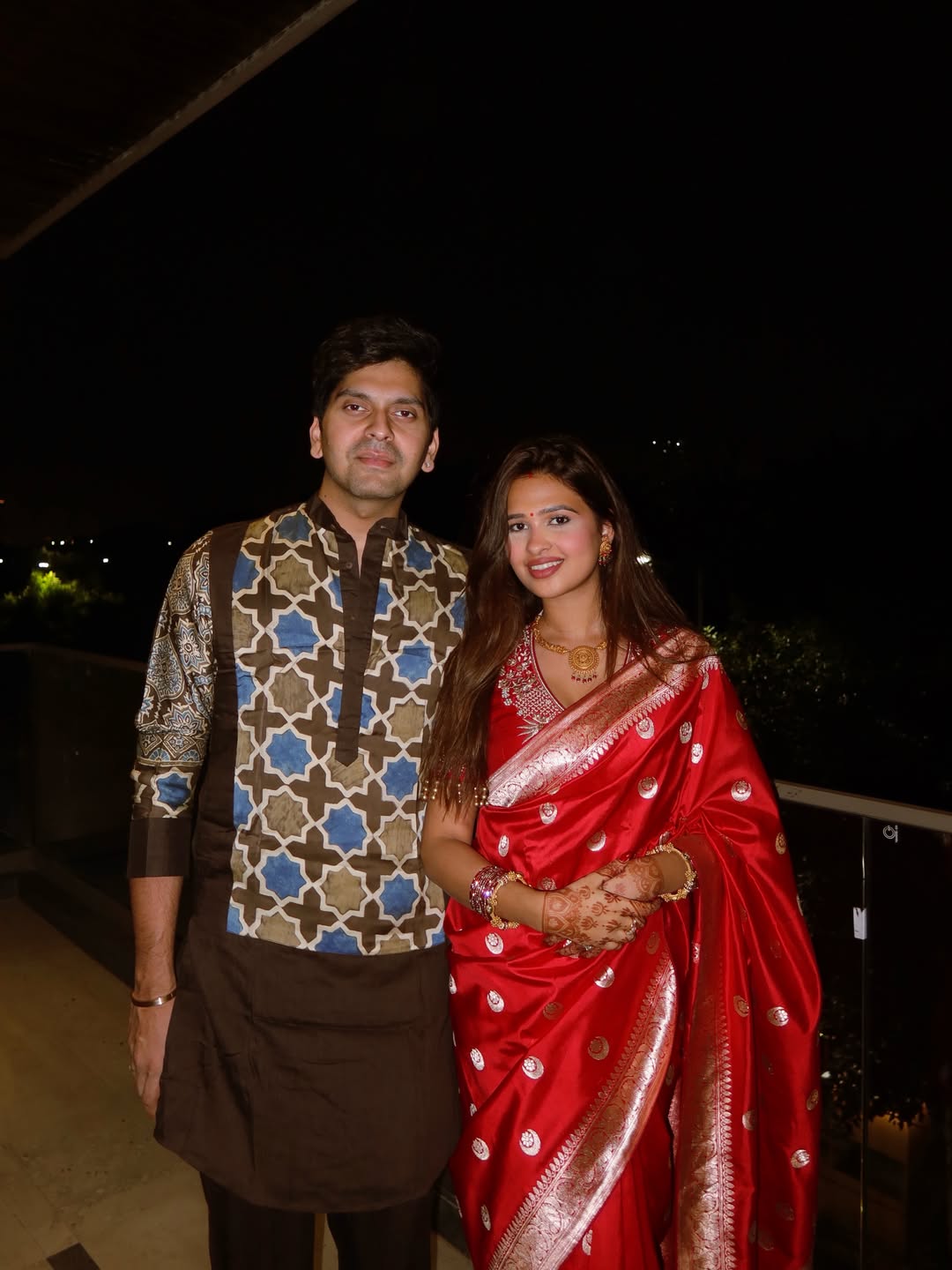 Agrata Sharma Karwa Chauth (PHOTO: Instagram@agratasharmma)