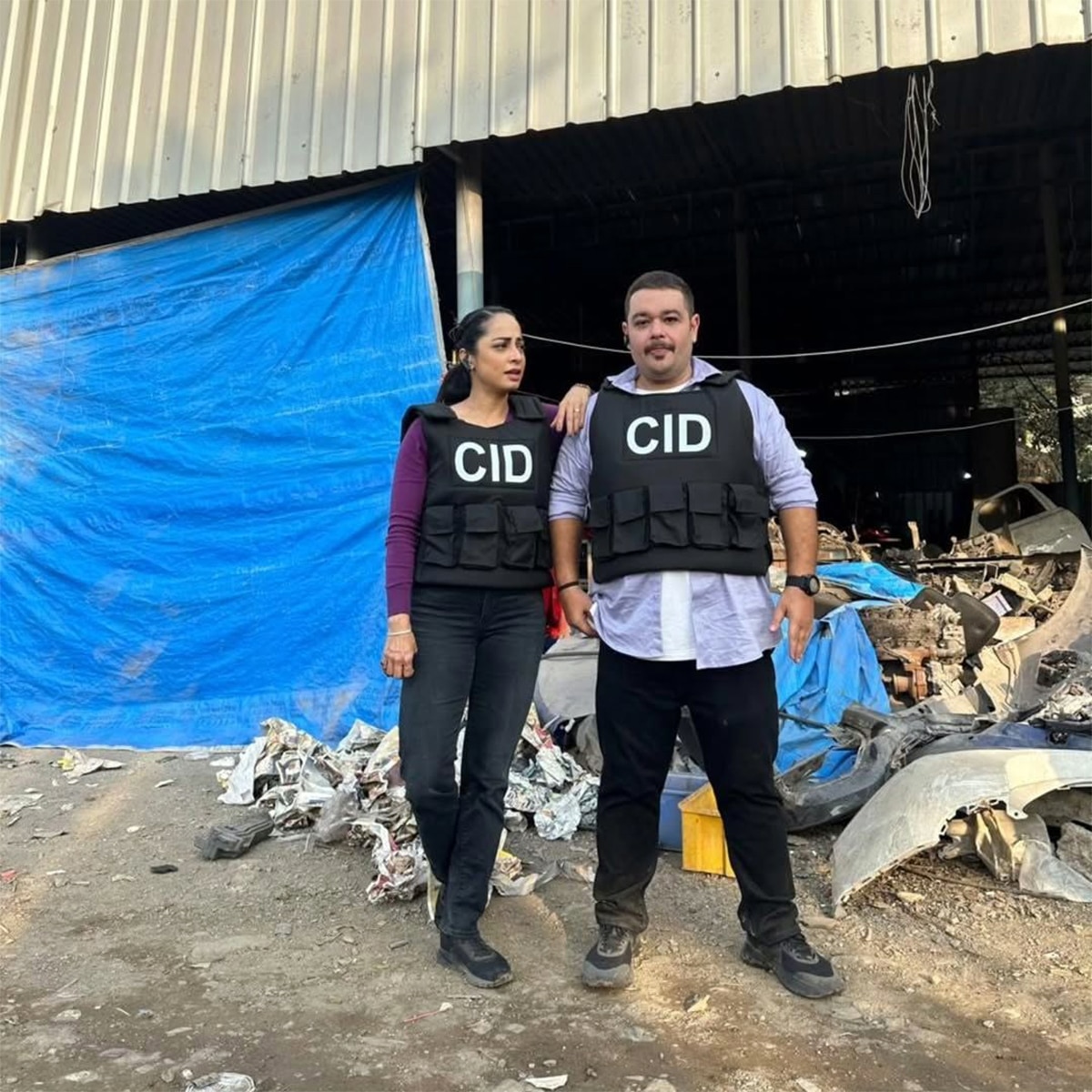 CID एक्ट्रेस अंशा सैयद