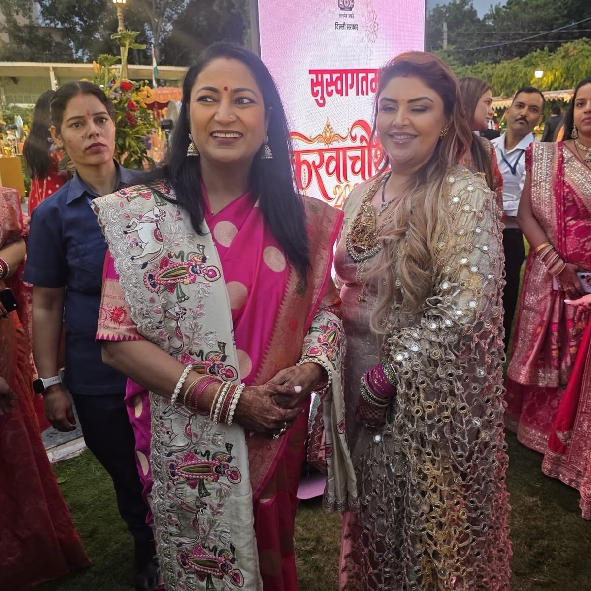 CM Rekha Gupta karva chauth husband Manish Gupta