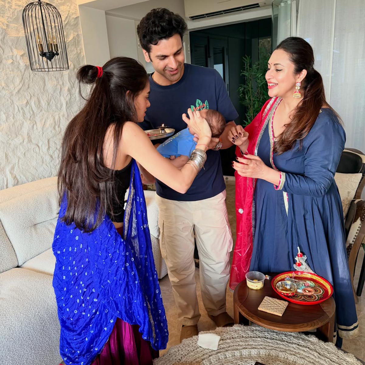 divyanka tripathi twins first photos