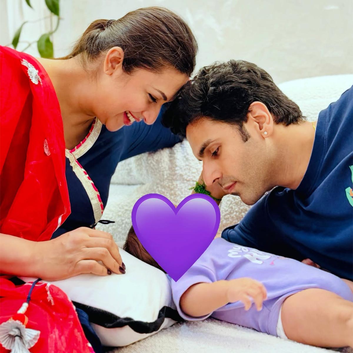 divyanka tripathi twins first photos