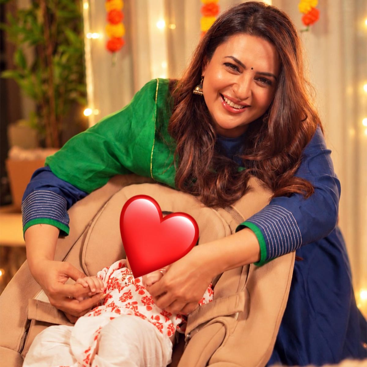 divyanka tripathi twins first photos