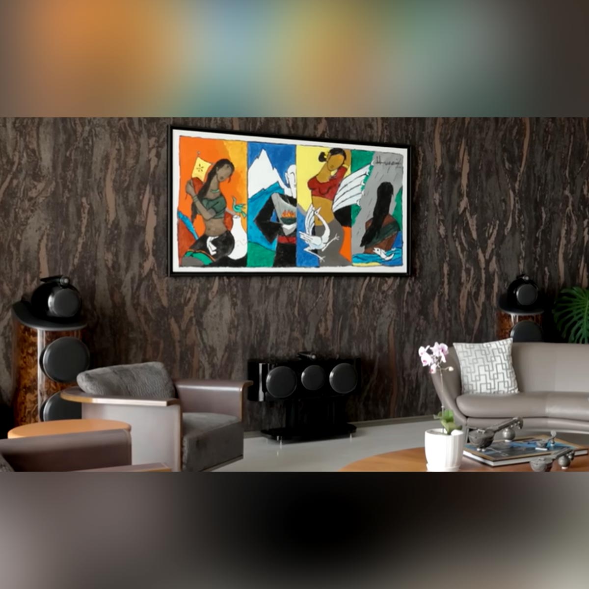 madhuri dixit shriram nene luxury home inside pics