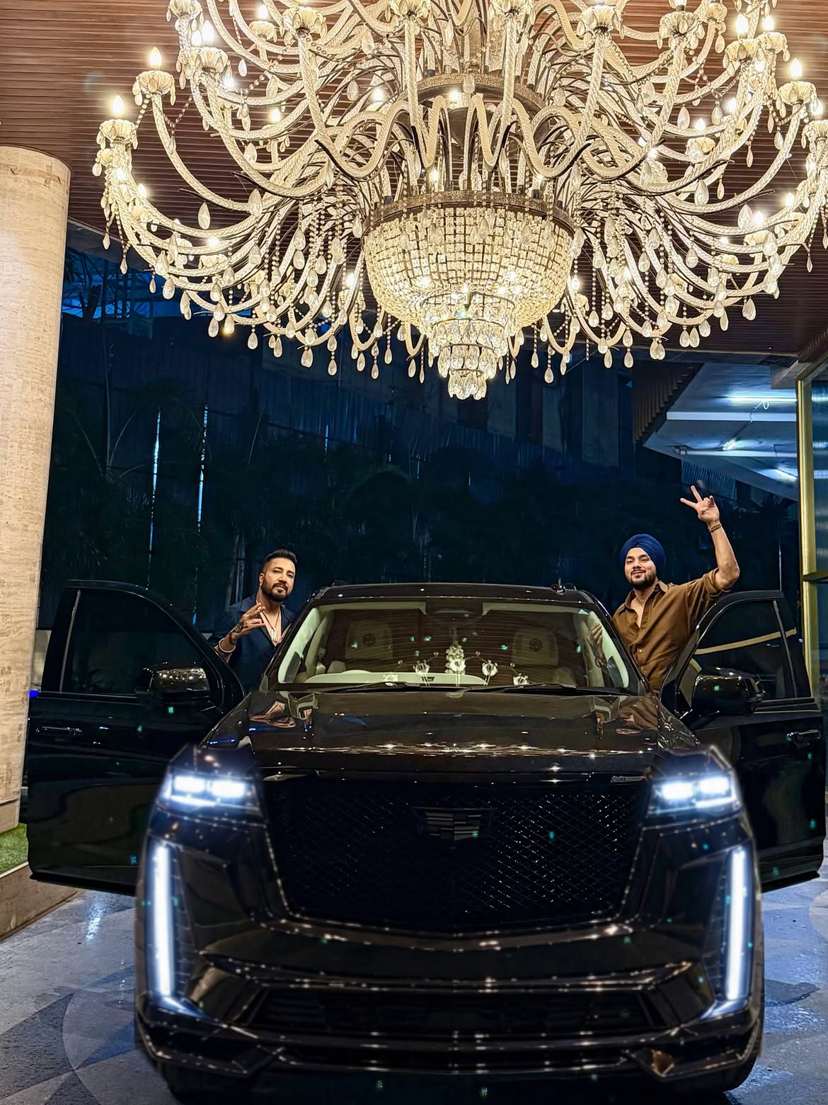 Mika Singh Cadillac Escalade